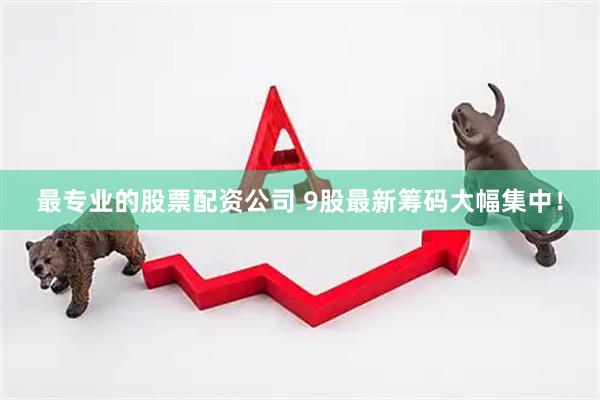 最专业的股票配资公司 9股最新筹码大幅集中！
